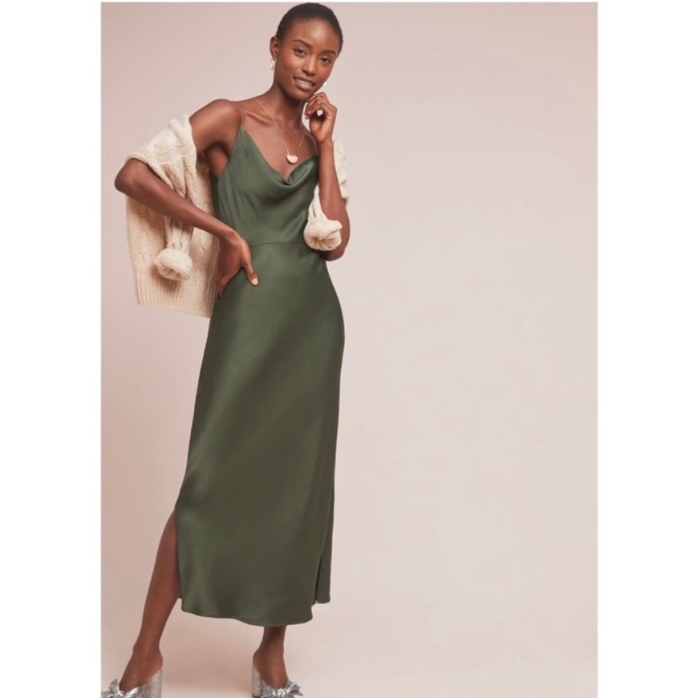 Anthropologie The Elyse Slip Dress